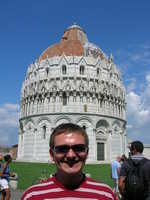 Toskana! Das Baptisterium in Pisa